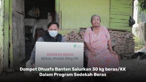 Sedekah Beras Dompet Dhuafa Banten