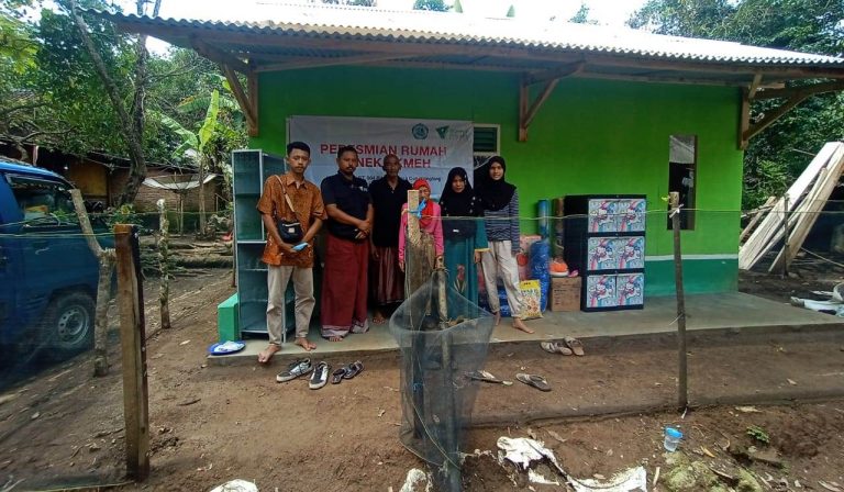 Dompet Dhuafa Banten Bangun Kembali Rumah Korban Kebakaran