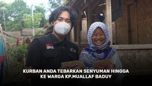 suasana kurban di muallaf baduy dompet dhuafa banten