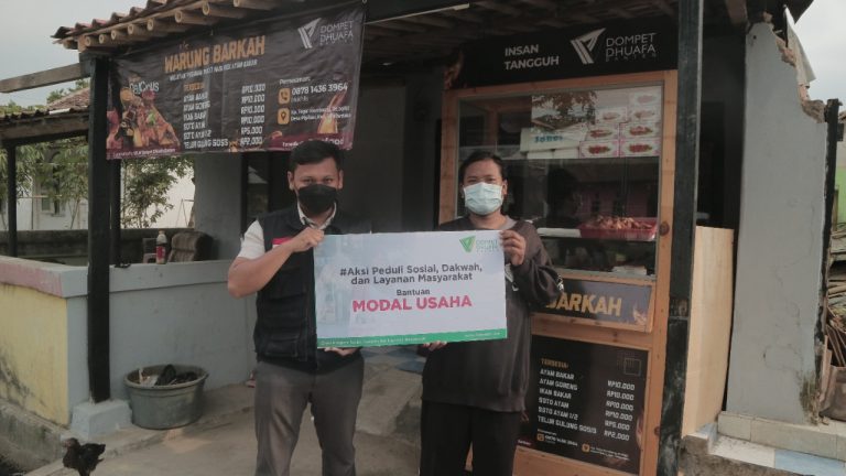 Bantuan Modal Usaha Dompet Dhuafa Banten, Bangkitkan Keluarga Pak Mukhlis