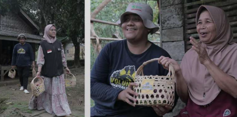 Aksi Nyata Cintai Bumi, DDV Banten Bagikan Kurban Tanpa Plastik