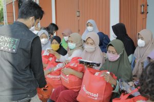 Kolaborasi Dengan Dompet Dhuafa Banten, Telkomsel Bagikan Kebaikan di Cilegon