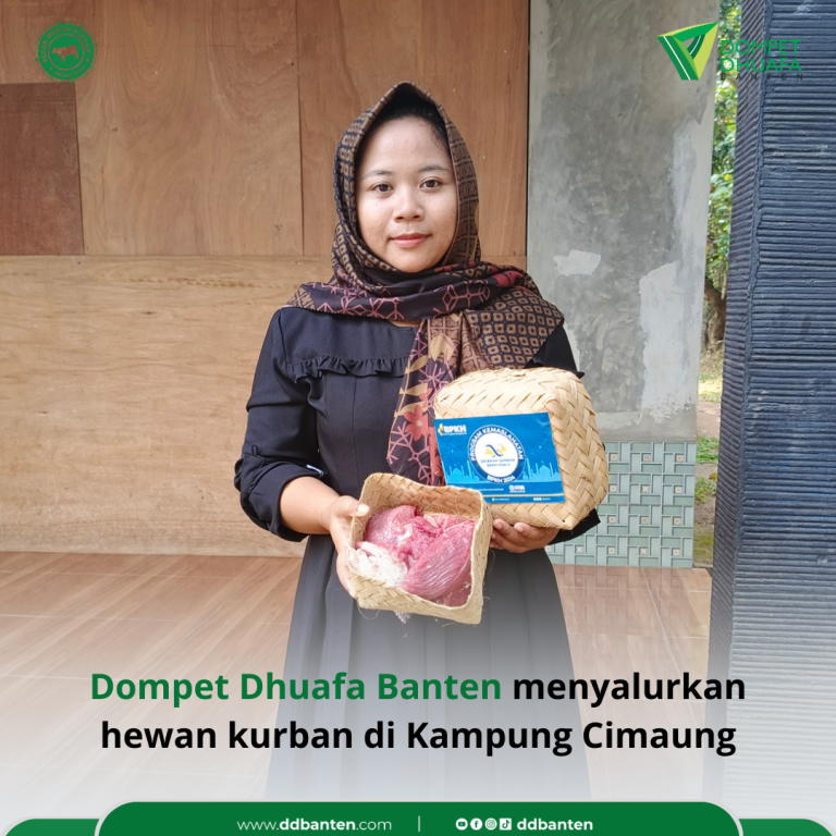 Tebar Hewan Kurban di Kampung Cimaung