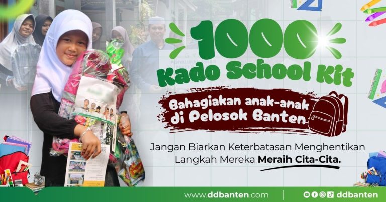 1000 Kado School Kit Bahagiakan anak-anak di Pelosok Banten
